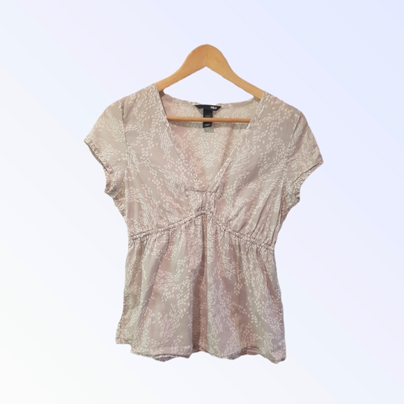 Pretty print cotton top size 10 - Picture 2 of 4